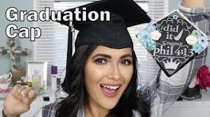 If you see some of the design coming up with the transfer paper, use the scraper tool to reaffirm the design onto the cap. How To Decorate Your Graduation Cap For Dummies Tassel Toppers Professionally Decorated Grad Caps