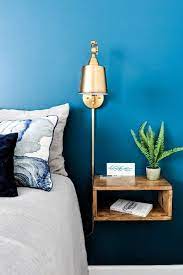 Build 2 Diy Floating Nightstands In Less Than An Hour Floating Shelves Bedroom Bedroom Night Stands Floating Nightstand Diy