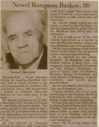 Biography of Truman Call Barlow