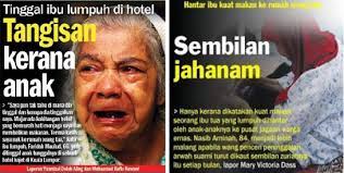 Sifat individualisme dan mementingkan diri masyarakat kita di malaysia. Ijazah Syariah Sem 6 Penderaan Pengabaian Warga Tua
