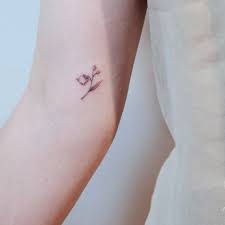 Pin By Femke Rylant On Tattoo Ideas Birth Flower Tattoos Elegant Tattoos Baby Tattoos