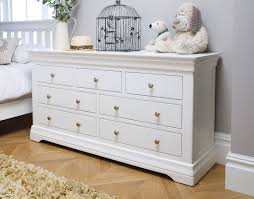Extra large tall dresser designs, description: Toulouse White Painted Large 3 Over 4 Chest Of Drawers Free Delivery Top Furniture