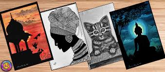 Creative Scratch Posts Facebook This creates the soft, creamy texture of an oil pastel and enables them to be coloured and blended. creative scratch posts facebook