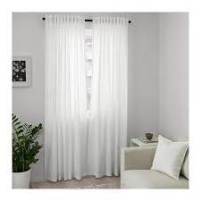 Annalouisa 2 Gardinenschals Weiss 145x300 Cm Ikea Deutschland In 2021 Hannalill Curtains Annalouisa Curtains Ikea Hannalill