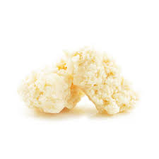 White Fire Crumble goldene Textur Nahaufnahme