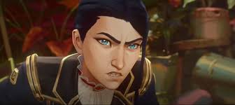 Ang paraan ng pagngisi ni Jinx kapag sinabi ni Caitlyn na "ikaw" ay  nakakatawa talaga dahil alam niyang hindi siya lalapitan ni Caitlyn dahil  nandun si Warwick : r/arcane