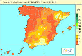 Octubre De 2017 Extremadamente Calido Y Muy Seco Informe Ampliado Agencia Estatal De Meteorologia Aemet Gobierno De Espana