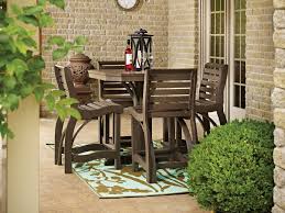 Ever Beautiful Counter Height Outdoor Table And Chairs Goodworksfurniture In 2020 Patio Dining Set Outdoor Furniture Sets Patio Decor