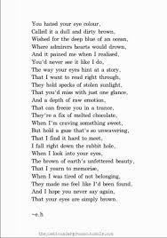 Brown Eyes Matterrr Eh Poems Eye Quotes Words