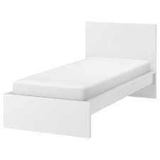 Malm Bed Frame High White Luroy Twin Ikea In 2020 Malm Bed Frame Malm Bed High Bed Frame