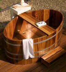 Holzbadewanne Kambala Holz Badewanne Holzwanne Badewanne Holzzuber Badezuber Badefass Badetonne Wooden Wooden Bathtub Master Bathtub Ideas Spa Interior