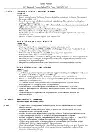senior technical support engineer