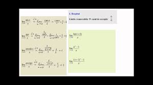 L'hospital's rule will allow us to evaluate some limits we were not able to previously. L Hospital Lic H1 Youtube