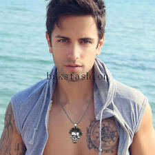 Las mejores ofertas en Esqueletos y calaveras Acero Inoxidable Cadena  Collares y colgantes De moda