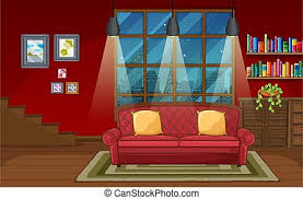 Empty room cartoon stock illustrations 5 346 empty room. An Empty Living Room Illustration Of An Empty Living Room Canstock