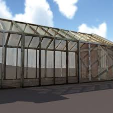 Greenhouse Old Low Poly 3d Model Low Poly 3d Models Low Poly 3d 3d Model