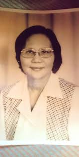 Vice Mayor Illuminada Silverio. 1970's my Great Grand Mother.