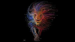 Art Lion Lion Artwork Lion Illustration Lion Wallpaper