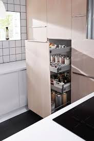 Meubles de cuisine laquées brillantes gris. Meuble Rangement Pour Cuisine Pratique A Tous Les Prix Rangement Cuisine Meuble Rangement Ikea Rangement