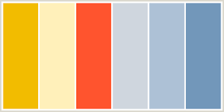 Check spelling or type a new query. Colorcombo127 With Hex Colors F2bc00 Fff0ba Ff542e Cfd6de Adc1d6 7297ba
