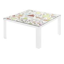 Home / furniture / living room furniture / coffee tables. Kartell Kids Coffee Table Invisible Table Transparent With Drawings Transparent Pmma Myareadesign Com