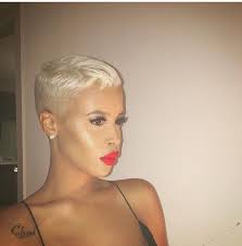 Black And Platinum Hair Short Pin On On My Head