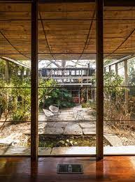The reason that ceilings are a thing is that it allows a medium for heated/cooled air to be transported. Courtyards In Modern Design The Room Without A Ceiling Land8