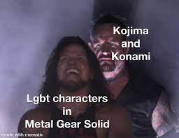 MEtAl gEAr sAyS YEs tO GAy rIGhTs” : r/metalgearsolid