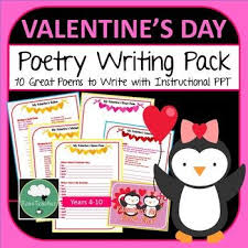 Valentines Day Poetry Writing Fun 10 Poems To Write In Lower Secondary In 2020 Thanksgiving Poetry Writing Writing Poetry Valentine Lessons