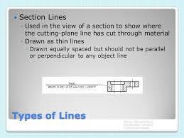 Usually indicates center of holes, . Replicating Objects Alphabet Of Lines Ppt Video Online Download