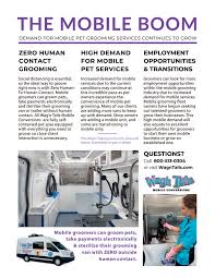 Our groomers are ready to come to your home! New Mobile Grooming Vehicle Ads Petgroomer Com Classified Ads