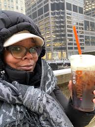 Here's my snowman donut for this chilly day!