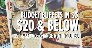 The steamboat had every item needed for cooking dish washing wine opener and plenty of wine glasses and pots and utensils i felt at home. 17 Cheap Budget Buffets In Singapore 20 And Below