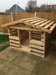 Pallet Playhouse Spielhaus Garten