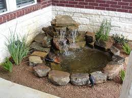 Maybe you would like to learn more about one of these? A Cute Little Pond For Someone With Not Much Space Waterfalls Backyard Fountains Backyard Ponds Backyard