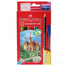 Caixa De Lapis De Cor Faber Castell 50 Cores Pin De Diego Moraes Em Papelaria Lapis De Cor Coisas De Papelaria Cores