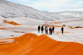 Aber vor 40 jahren war das noch viel doller. Sahara Es Schneit In Der Wuste Der Spiegel