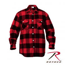 Men's casual long sleeve flannel shirts, korean fashion streetwear. Rothco Extra Heavyweight Buffalo Plaid Flannel Shirts