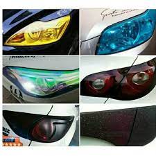 Dealer honda saya ni nak je paksa saya pasang tint kat kedai panel mereka tapi den pernah ada pengalaman pahit bagi dealer pasang tint untuk keta baru den. Car Lamp Tinted Headlamp Tint Headlight Fog Light Tail Light Sticker Fast Delivery Tinted Lampu Kereta Shopee Malaysia