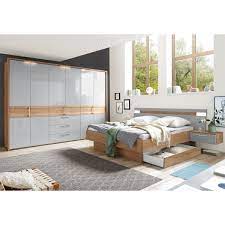 Bei einem ventilator oder bei großen klimaanlagen ist die lautstärke laut hersteller wesentlich höher. Mondo Schlafzimmer Set Nazza Eiche Silea Lack Kristallgrau