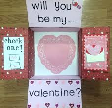 Valentine's day is a holiday that seems to come with prescribed gifts: Will You Be My Valentine Care Package 7 Diy Valentine Gifts For Boyfriend Valentines Diy Valentines For Kids