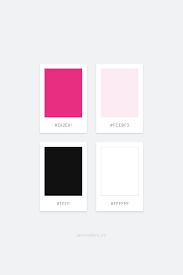 Black And White Color Scheme Website Bright Colourful And Modern Brand Color Palette Curated By Jack Watkins A Branding And Website De Color Palette Pink Black Color Palette Brand Color Palette