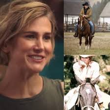 Jennifer Landon, who plays the tough-talking ranch hand Teeter, is known  for fully embracing the grit and challenges of her role. Even though she  comes from Hollywood royalty as the daughter of