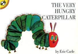 In the internationally acclaimed the very hungry caterpillar, a tiny caterpillar eats and eats…and eats his way through the week. The Very Hungry Caterpillar The Book Lady