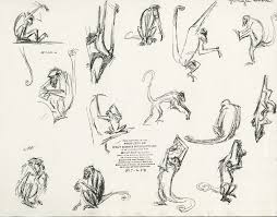 The Jungle Book King Louie S Monkey Gang Action Studies Animation Art Jungle Book Disney Jungle Book