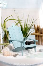 Adorable Mini Adirondack Chairs In 2020 Beach Chairs Diy Popsicle Stick Crafts For Kids Craft Stick Crafts