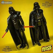 1978 Kenner Darthvader Based On 1977 S Star Wars Vs 2016 Hasbro Darth Vader Based On Rogue One Rogueone Vintage Star Wars Star Wars 1977 Star Wars Rebels