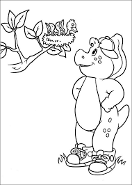 Barney Clipart Black And White Barney Och Vanner Malarbilder For Barn Teckningar Online Till Skriv Ut Nº 9 Malarbocker Barn For Barn