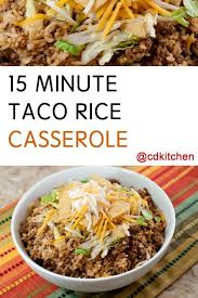 Ready In Mere Minutes And The Ingredients Can Be Adjusted To Suit Your Tastes Made With Ground Beef Rice Taco Sea Taco Rice Beef Recipes Ground Beef Recipes