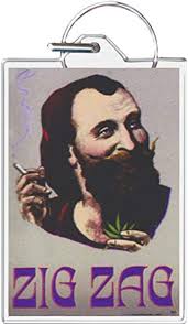 Zig Zag Man Keychain